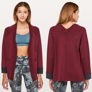 Lululemon Reverse Me Wrap Cardigan
